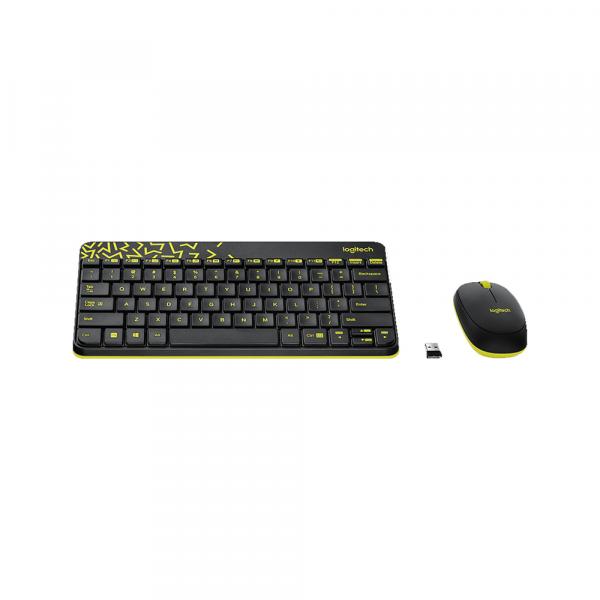 Logitech MK240 Nano Black/Chartreuse в Ташкенте - фото