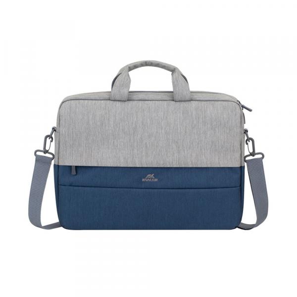 Rivacase Prater 7532 grey/dark blue 15.6'' в Ташкенте - фото