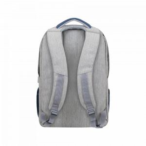 Рюкзак для ноутбука Rivacase Prater 7567 grey/dark blue 17.3" в Ташкенте - фото
