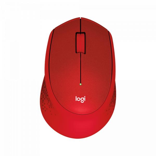Logitech M330 SILENT PLUS Red Toshkentda - fotosurat