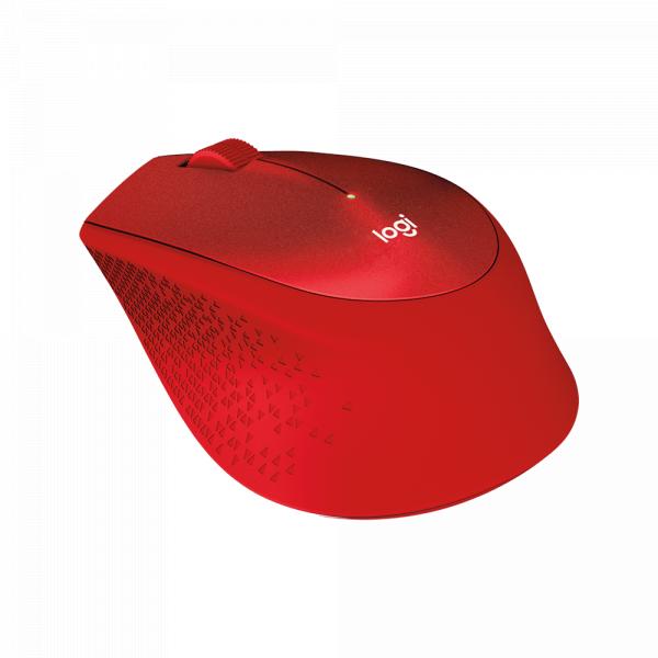 Logitech M330 SILENT PLUS Red Toshkentda - fotosurat