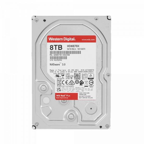 Western Digital Red Plus 3.5" 8000GB WD80EFBX в Ташкенте - фото