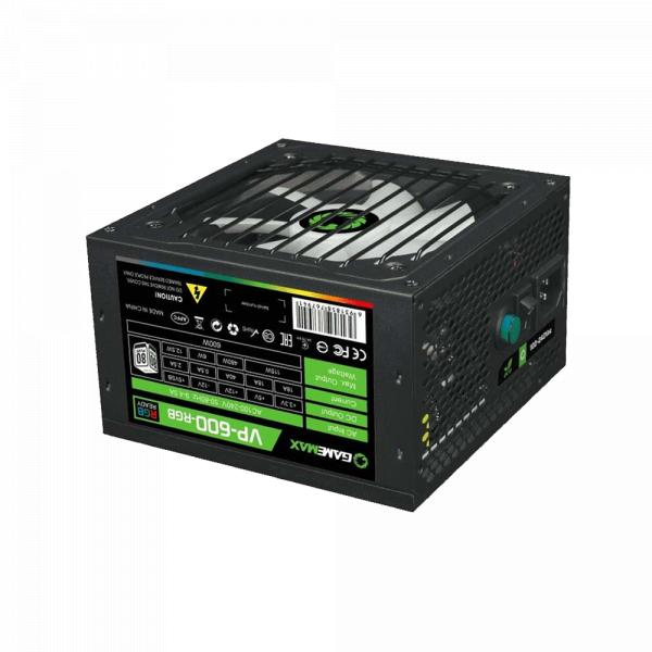 Gamemax VP-600-RGB 600W 80 PLUS Bronze Toshkentda - fotosurat