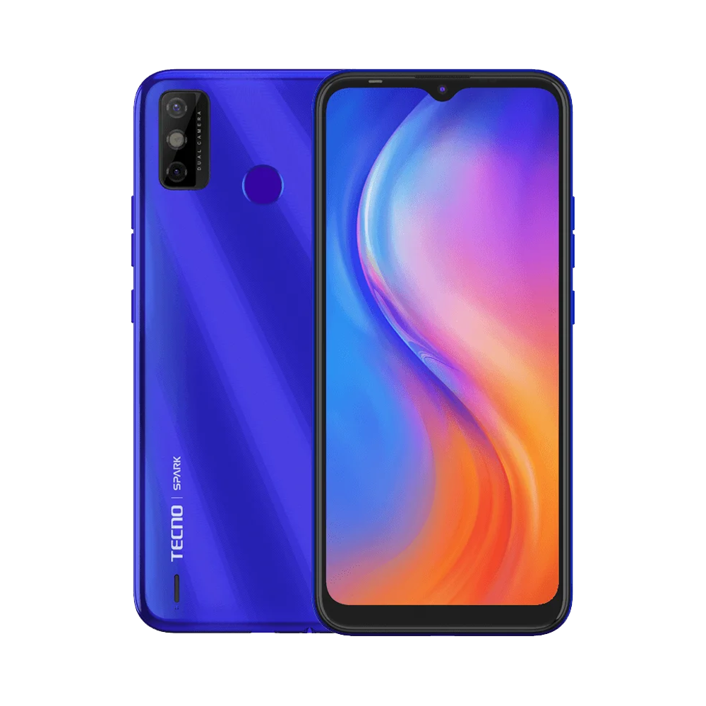 Смартфон TECNO Spark 6 Go 3/64GB Aqua Blue — купить выгодно в Ташкенте