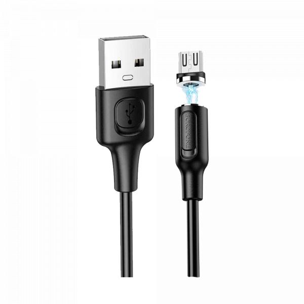 Borofone BX41 Magnetic microUSB 2.4A Toshkentda - fotosurat