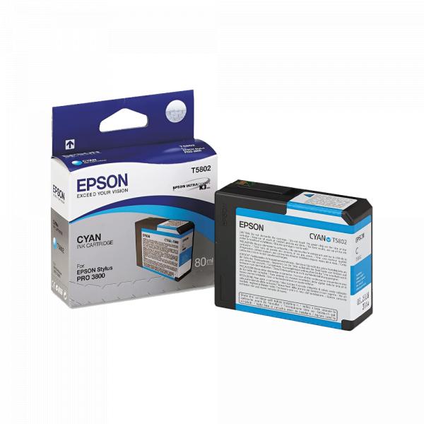 Epson C13T580200 Cyan 80ml [для Stylus Pro 3800] Toshkentda - fotosurat