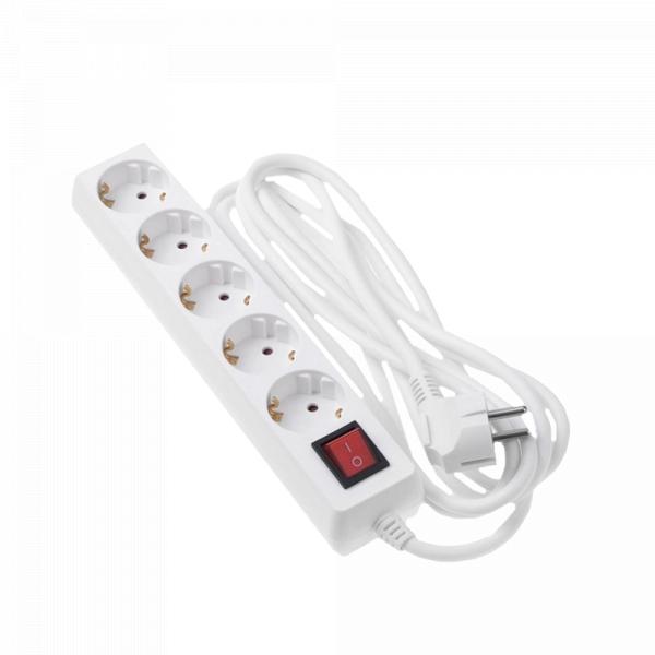 2E 5 sockets / 1.8м / White Toshkentda - fotosurat