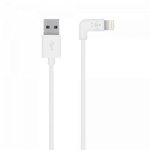 Belkin Mixit 90° Lightning 1.2m White в Ташкенте - фото