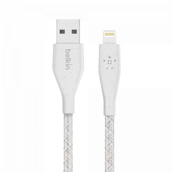 Belkin DuraTek Plus Lightning 1.2m White в Ташкенте - фото