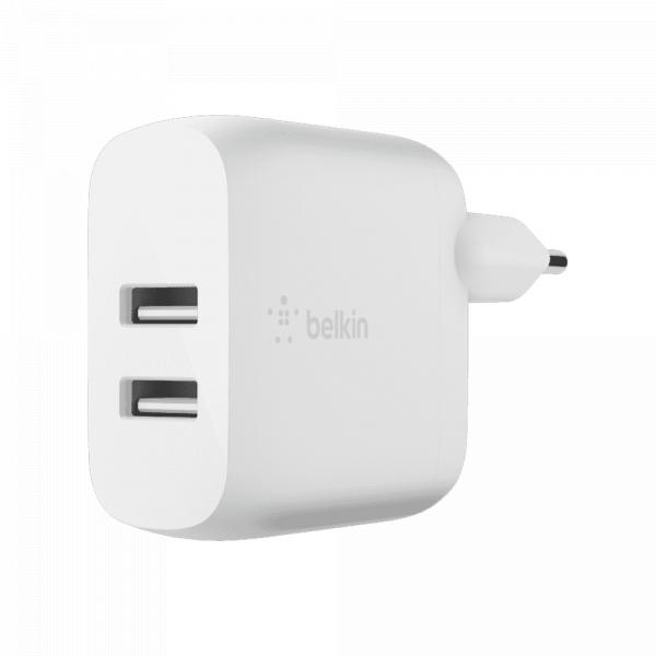 Belkin Home DUAL USB 2.4A/24W White Toshkentda - fotosurat