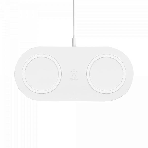 Belkin Boost Dual Pads Qi 10W White в Ташкенте - фото