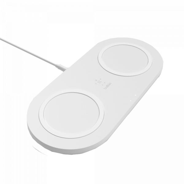 Belkin Boost Dual Pads Qi 10W White в Ташкенте - фото