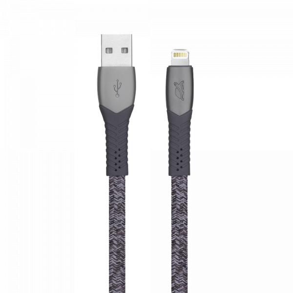 Rivacase PS6101 GR12 MFi 1.2m Lightning Grey в Ташкенте - фото
