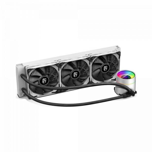 Deepcool Castle 360EX White RGB в Ташкенте - фото