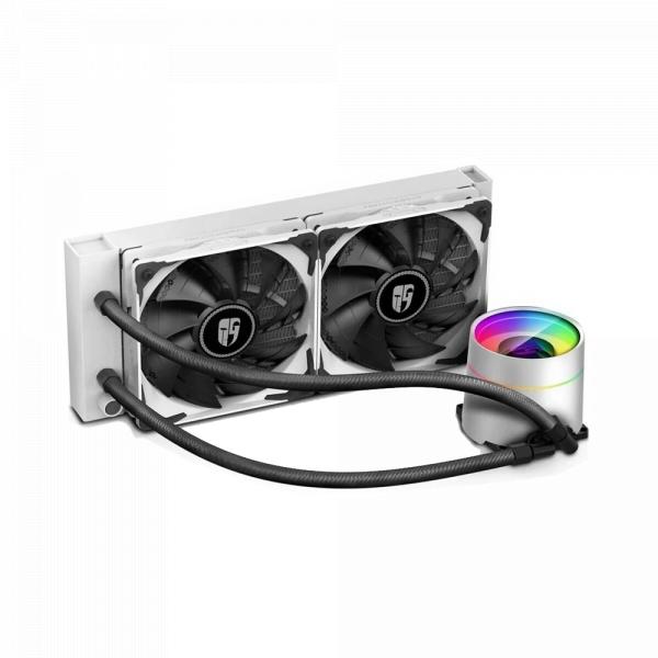 Deepcool Castle 240EX White RGB в Ташкенте - фото