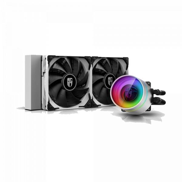 Deepcool Castle 240EX White RGB в Ташкенте - фото