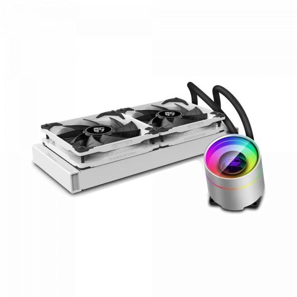 Deepcool Castle 240EX White RGB в Ташкенте - фото