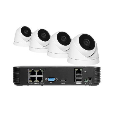 IP-Cam купольные камеры POE 720P 4/1 + видеорегистратор NVR POE