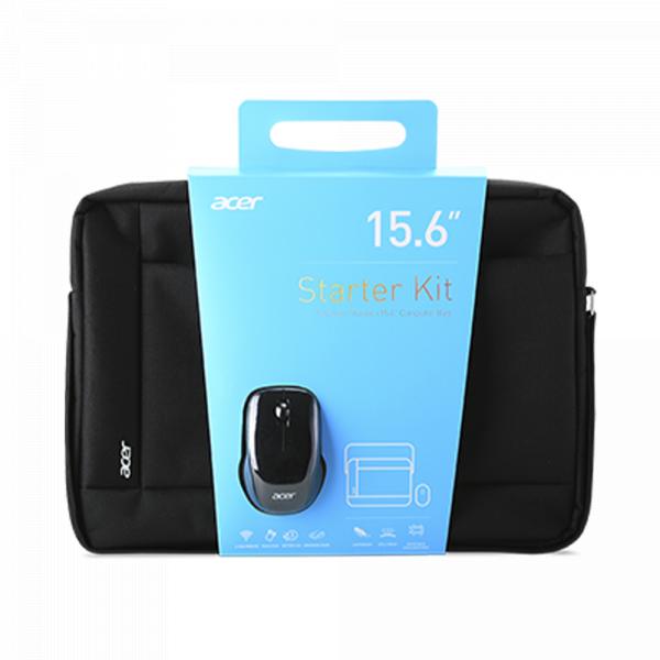 Acer Notebook Starter Kit Carry Case Black 15.6" + Wireless Mouse RF2.4 Black в Ташкенте - фото