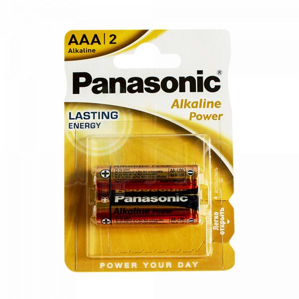 Panasonic Alkaline Power AAA (LR03APB/2BP) в Ташкенте - фото