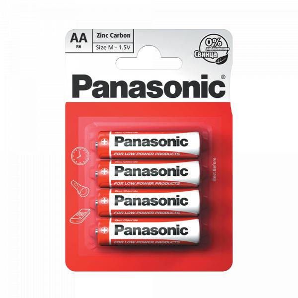 Panasonic Zinc Carbon AA (R6RZ/4BP) в Ташкенте - фото