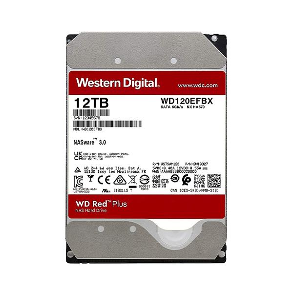 Western Digital Red Plus WD120EFBX 3.5" 12000GB в Ташкенте - фото