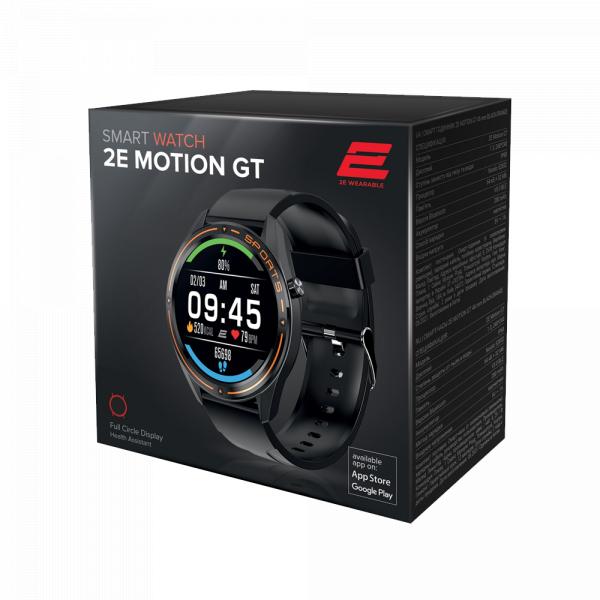 2E Motion GT 46mm Black-Orange Toshkentda - fotosurat