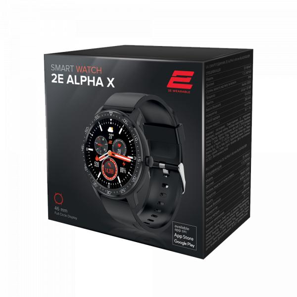 2E Alpha X 46 mm Black-Silver в Ташкенте - фото