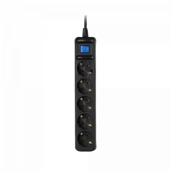 2E 5 sockets / 3m / Black в Ташкенте - фото