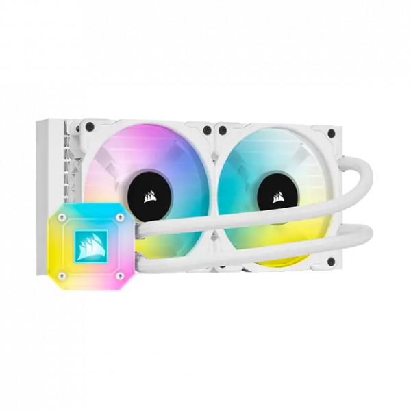 Corsair iCUE H100i Elite Capellix White 240mm в Ташкенте - фото