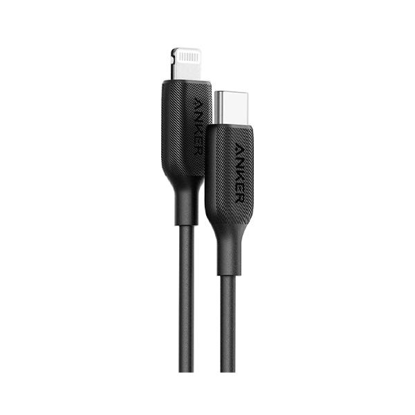 Anker PowerLine III Type-C / Lightning 0.9m Black в Ташкенте - фото