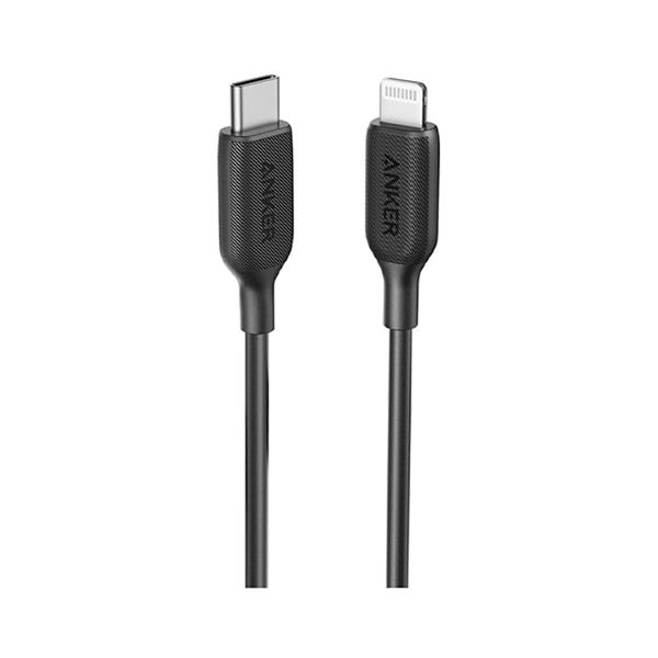 Anker PowerLine III Type-C / Lightning 0.9m Black в Ташкенте - фото