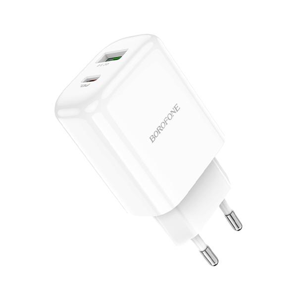 Borofone BN4 Potential (USB-A 18W/USB-C 20W) +Cable Type C / Lightning Toshkentda - fotosurat