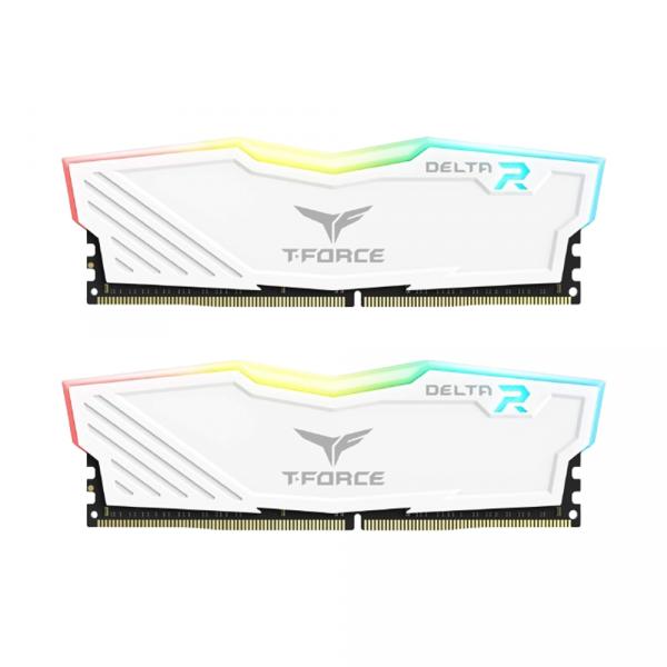 TeamGroup T-Force Delta 16GB RGB DDR4/3200MHz White в Ташкенте - фото