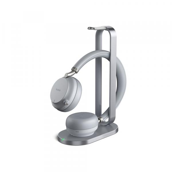 Yealink BH76 with Charging Stand Teams Light Gray USB-A Toshkentda - fotosurat