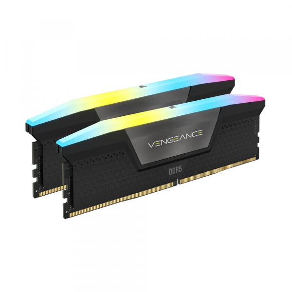 Corsair VENGEANCE RGB 32GB (2x16GB) DDR5/6000MHz C40 Black в Ташкенте - фото