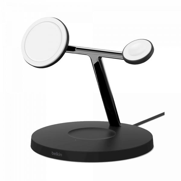 Belkin MagSafe 3 in 1 Black Toshkentda - fotosurat