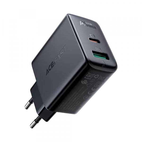 Acefast A5 PD32W (USB-C/USB-A) Black в Ташкенте - фото