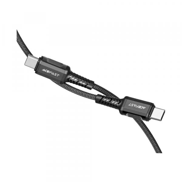 Acefast C1-03 (USB-C/USB-C) 1.2m Black в Ташкенте - фото