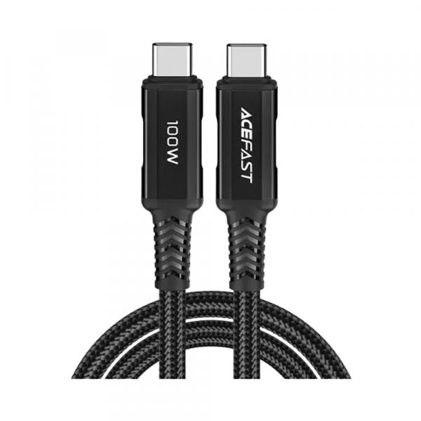 Acefast C4-03 (USB-C/USB-C) 100W Aluminum 2m Black в Ташкенте - фото