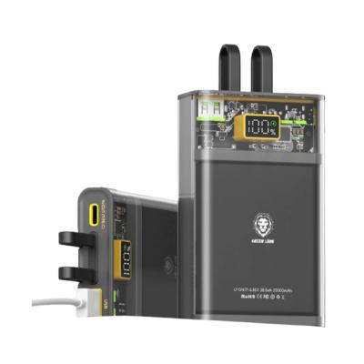 Green Lion Intergrated Transparent 10000mAh (QC 22.5W/PD 20W)