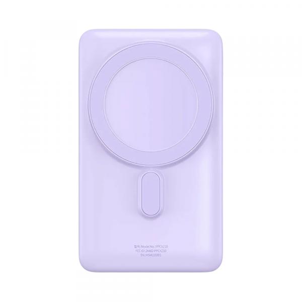 Baseus Magnetic Bracket Wireless 10000 mAh 20W Purple в Ташкенте - фото