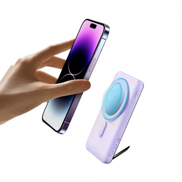 Baseus Magnetic Bracket Wireless 10000 mAh 20W Purple в Ташкенте - фото