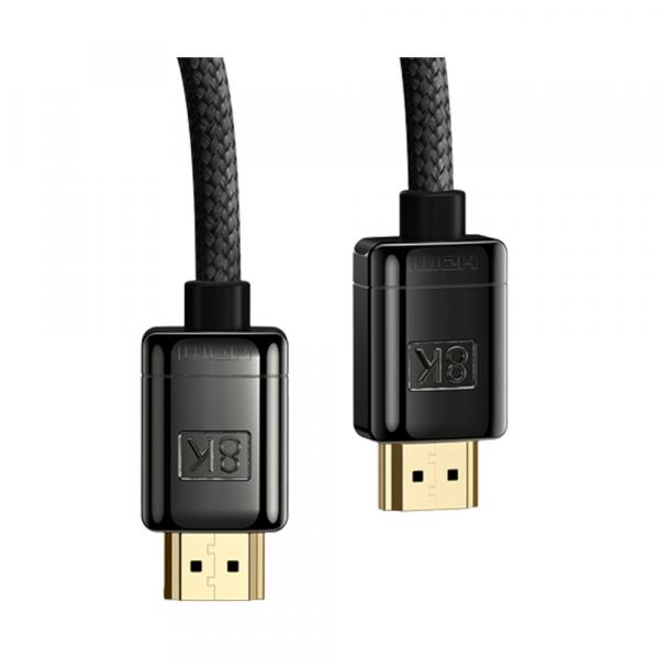 Baseus HDMI 8K 60Hz High Definition (Zinc alloy) 1m Black в Ташкенте - фото