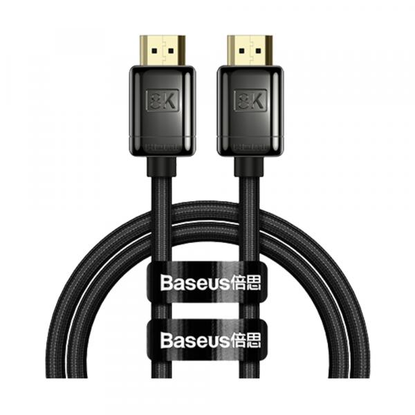 Baseus HDMI 8K 60Hz High Definition (Zinc alloy) 1m Black в Ташкенте - фото