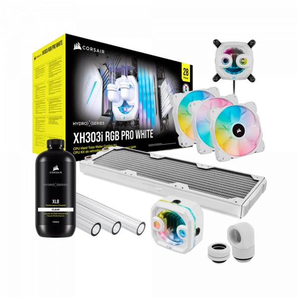 Corsair HYDRO X iCUE XH303i RGB PRO White в Ташкенте - фото