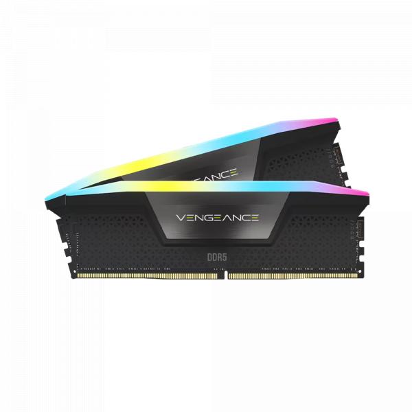 Corsair VENGEANCE RGB 96GB (2x48GB) DDR5/5600MHz C40 Black в Ташкенте - фото