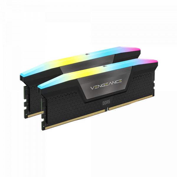 Corsair VENGEANCE RGB 96GB (2x48GB) DDR5/5600MHz C40 Black в Ташкенте - фото