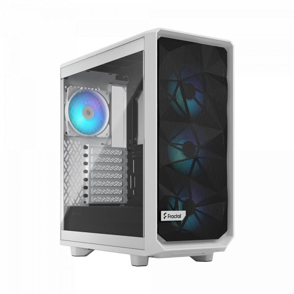 Fractal Design Meshify 2 Compact RGB White [TG Clear Tint] в Ташкенте - фото