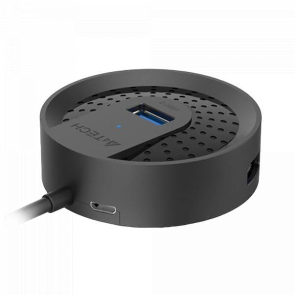 A4Tech HUB-30C / 4-Port / USB 3.1 Black в Ташкенте - фото
